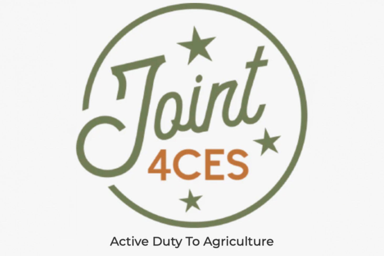 We are Proud Sponsors of Joint4ces.org - Supporting Veterans Transition from Active Duty to Agriculture